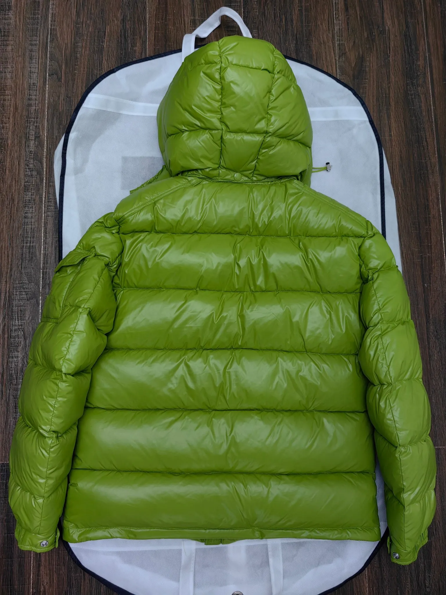 Premium Mens Puffer Down Jacket With Zip Up And Padded Patch Classic Green  Luxury Streetwear And Canada Mens Outerwear From Luxurycloth, $122